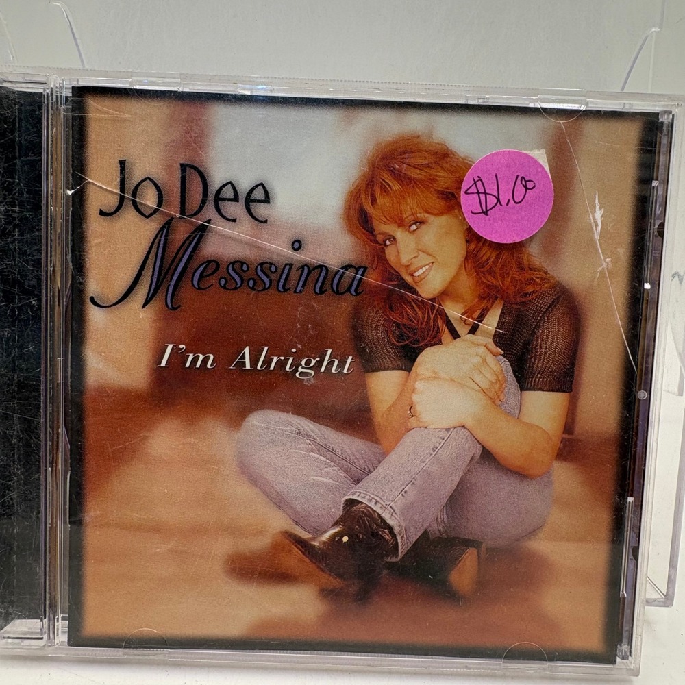 Jo Dee Messina I'm Alright‎ CD 1998 Curb Records 71518-77904-2 Country Music